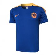 Camiseta de Entrenamiento Paises Bajos 24-25 Azul