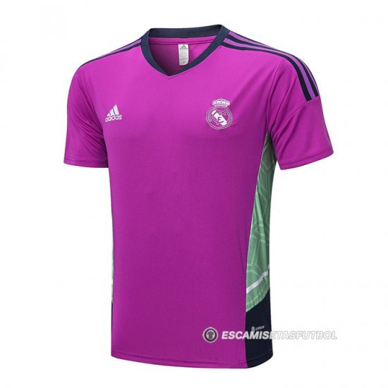 Camiseta de Entrenamiento Real Madrid 2022-2023 Purpura - Haga un click en la imagen para cerrar
