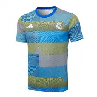 Camiseta de Entrenamiento Real Madrid 25-26 Azul Verde