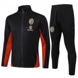 Chandal de Chaqueta del AC Milan 2024-25 Negro