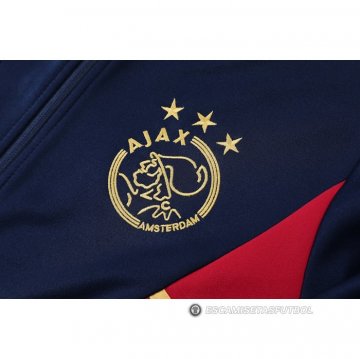 Chandal de Chaqueta del Ajax 22-23 Azul