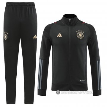 Chandal de Chaqueta del Alemania 22-23 Negro