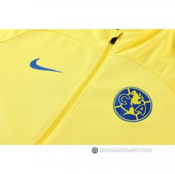 Chandal de Chaqueta del America 23-24 Amarillo
