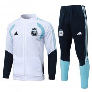 Chandal de Chaqueta del Argentina Nino 25-26 Blanco