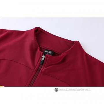 Chandal de Chaqueta del Barcelona 22-23 Rojo