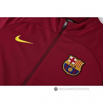 Chandal de Chaqueta del Barcelona 22-23 Rojo