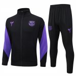 Chandal de Chaqueta del Barcelona 25-26 Negro Purpura