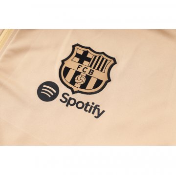 Chandal de Chaqueta del Barcelona Nino 24-25 Amarillo