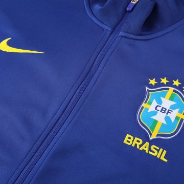 Chandal de Chaqueta del Brasil 23-24 Azul