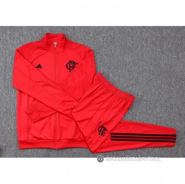 Chandal de Chaqueta del Flamengo 23-24 Rojo