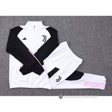 Chandal de Chaqueta del Juventus 23-24 Blanco