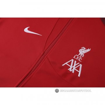 Chandal de Chaqueta del Liverpool 2022-2023 Rojo