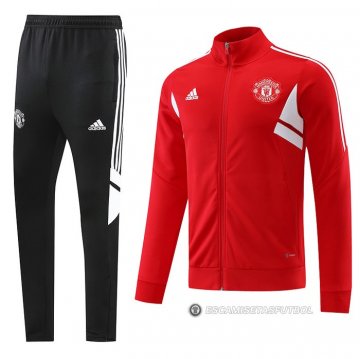 Chandal de Chaqueta del Manchester United 2022-23 Rojo
