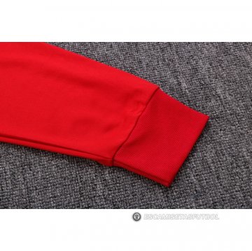 Chandal de Chaqueta del Manchester United Nino 22-23 Rojo