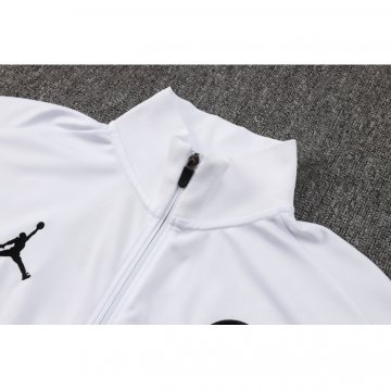 Chandal de Chaqueta del Paris Saint-Germain Jordan 24-25 Blanco