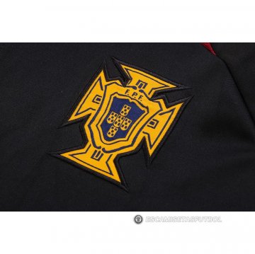 Chandal de Chaqueta del Portugal 22-23 Negro