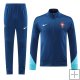 Chandal de Chaqueta del Portugal 24-25 Azul