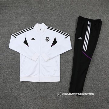 Chandal de Chaqueta del Real Madrid 22-23 Blanco