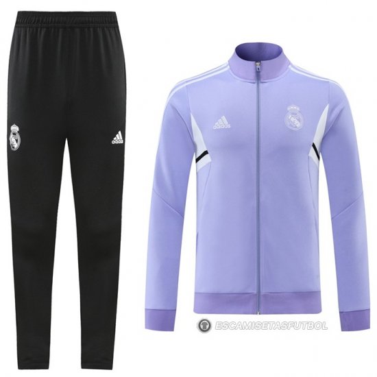 Chandal de Chaqueta del Real Madrid 22-23 Purpura - Haga un click en la imagen para cerrar