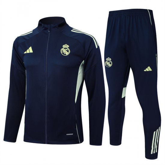 Chandal de Chaqueta del Real Madrid Nino 25-26 Azul Oscuro - Haga un click en la imagen para cerrar
