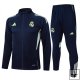 Chandal de Chaqueta del Real Madrid Nino 25-26 Azul Oscuro
