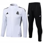 Chandal de Chaqueta del Real Madrid Nino 25-26 Blanco