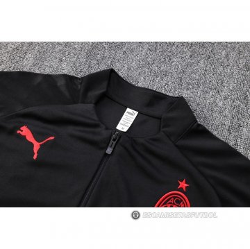 Chandal de Sudadera del AC Milan 22-23 Negro