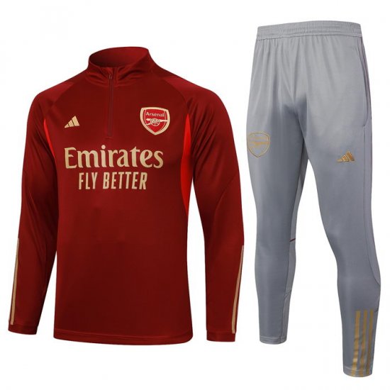 Chandal de Sudadera del Arsenal 2023-24 Rojo - Haga un click en la imagen para cerrar