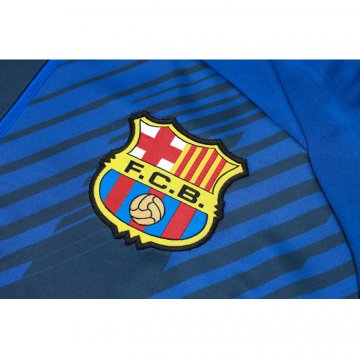 Chandal de Sudadera del Barcelona 23-24 Azul Oscuro