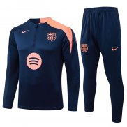 Chandal de Sudadera del Barcelona 25-26 Azul Naranja