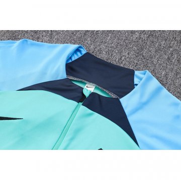 Chandal de Sudadera del Barcelona Nino 2022-23 Verde