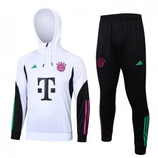 Chandal de Sudadera del Bayern Munich Nino 2023-24 Blanco