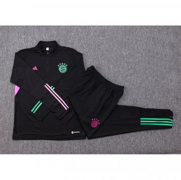 Chandal de Sudadera del Bayern Munich Nino 23-24 Negro