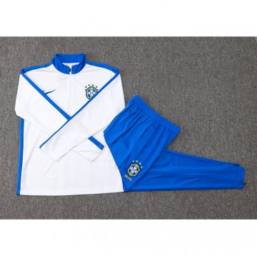 Chandal de Sudadera del Brasil 24-25 Blanco