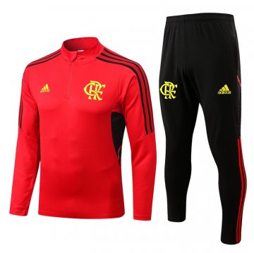 Chandal de Sudadera del Flamengo Nino 22-23 Rojo