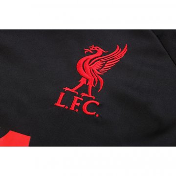 Chandal de Sudadera del Liverpool Nino 22-23 Negro