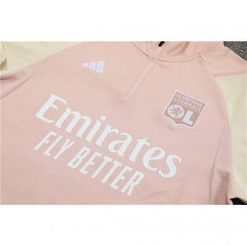 Chandal de Sudadera del Lyon 23-24 Rosa