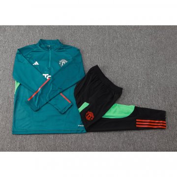 Chandal de Sudadera del Manchester United 24-25 Verde