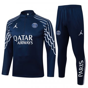 Chandal de Sudadera del Paris Saint-Germain 2025-2026 Azul