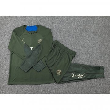 Chandal de Sudadera del Paris Saint-Germain Jordan 23-24 Verde