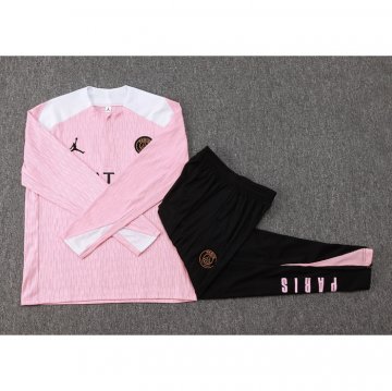Chandal de Sudadera del Paris Saint-Germain Jordan 24-25 Rosa