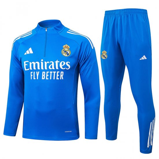 Chandal de Sudadera del Real Madrid 25-26 Azul - Haga un click en la imagen para cerrar