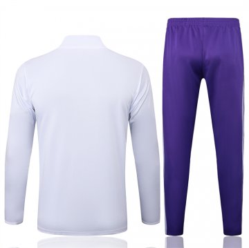 Chandal de Sudadera del Real Madrid 25-26 Blanco Purpura