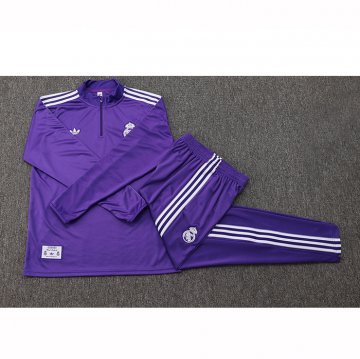 Chandal de Sudadera del Real Madrid 25-26 Purpura