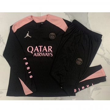 Chandal de Sudadera del Real Madrid Nino 24-25 Negro