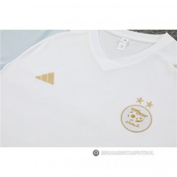 Chandal del Argelia Manga Corta 23-24 Blanco - Pantalon Corto