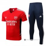 Chandal del Arsenal Manga Corta 22-23 Rojo