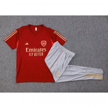 Chandal del Arsenal Manga Corta 23-24 Rojo