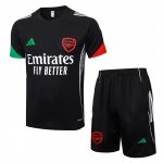 Chandal del Arsenal Manga Corta 25-26 Negro - Pantalon Corto