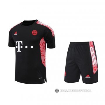 Chandal del Bayern Munich Manga Corta 2022-23 Negro - Pantalon Corto